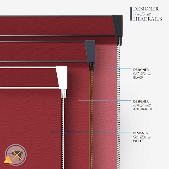 Deluxe Plain Red roller