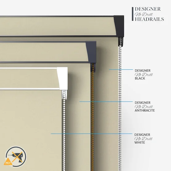 Optima Blackout Warm Stone roller