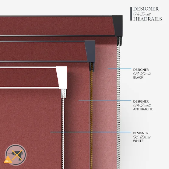 Optima Dimout Merlot Red roller