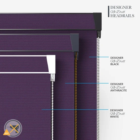 Supreme Blackout Purple roller