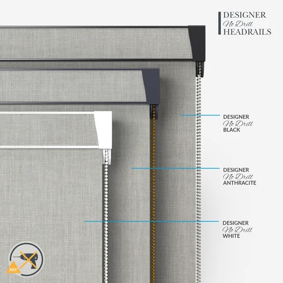 Voga Blackout Smoke Grey Textured roller