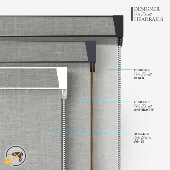 Voga Smoke Grey Textured roller
