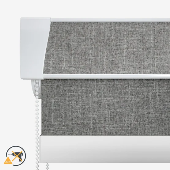 Coulisse Bergen Blackout Grey Stone roller