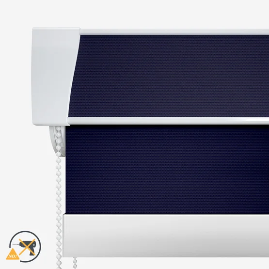 Coulisse Detroit Blackout Navy Blue roller
