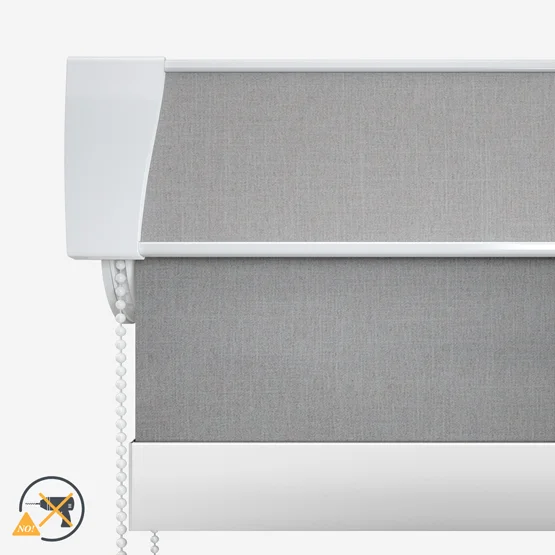 Coulisse Portofino Blackout Straw roller