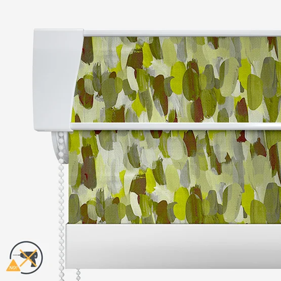 Sonova Studio Abstract Brush Olive Green roller