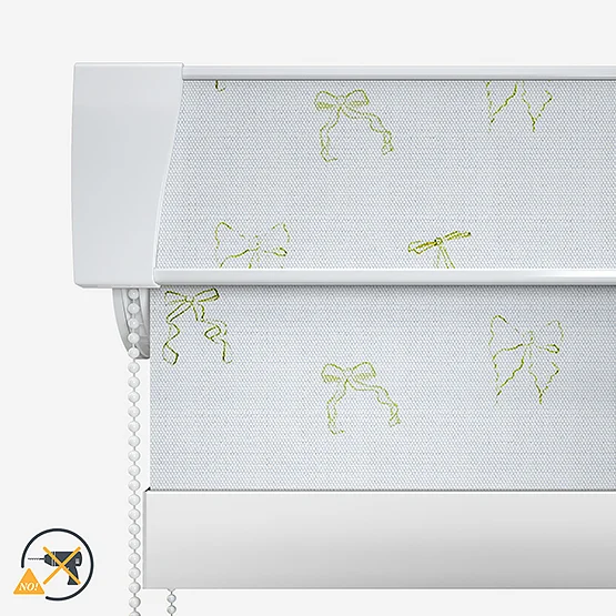 Sonova Studio Bows Matcha White roller