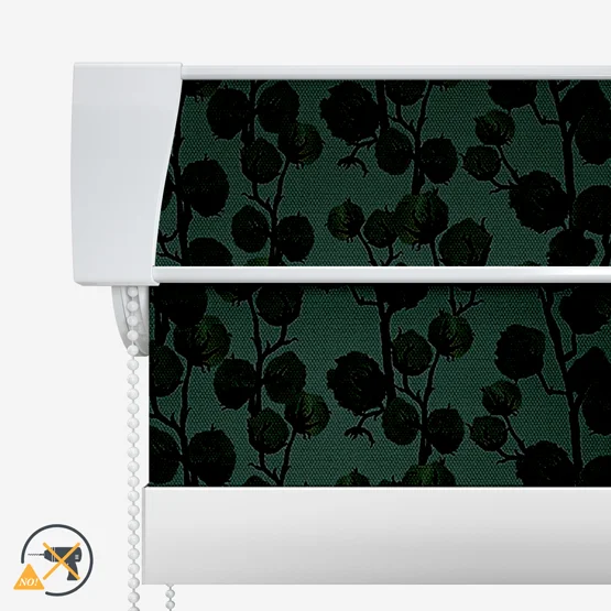 Sonova Studio Cotton Vine Forest Green roller