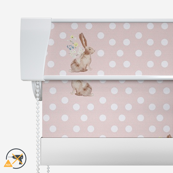 Sonova Studio Cottontail Blush Pink roller