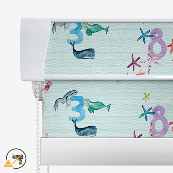Sonova Studio Counting Shells Blue roller