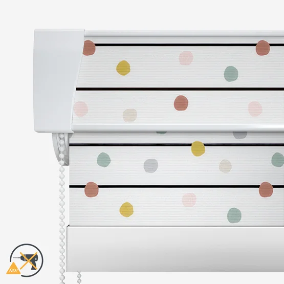 Sonova Studio Dotty Stripe Pastel roller