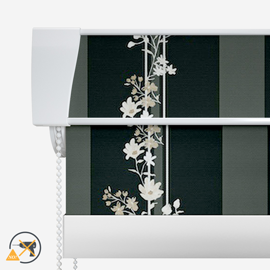 Sonova Studio Floral Cascade Charcoal roller