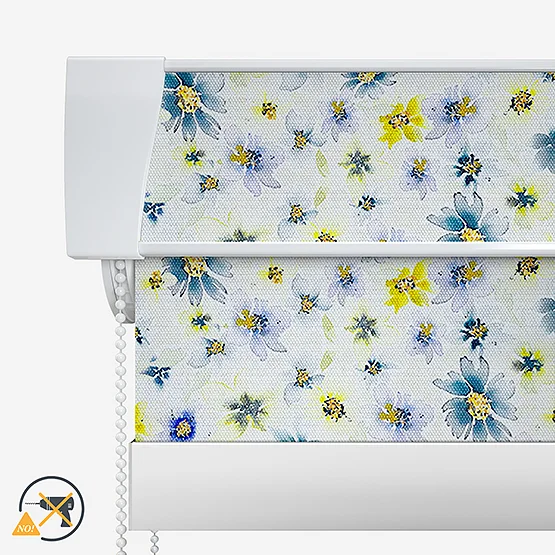 Sonova Studio Garden Violets Buttercup Yellow roller