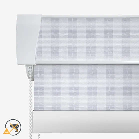 Sonova Studio Gingham Lilac roller