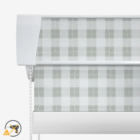 Sonova Studio Gingham Sage roller