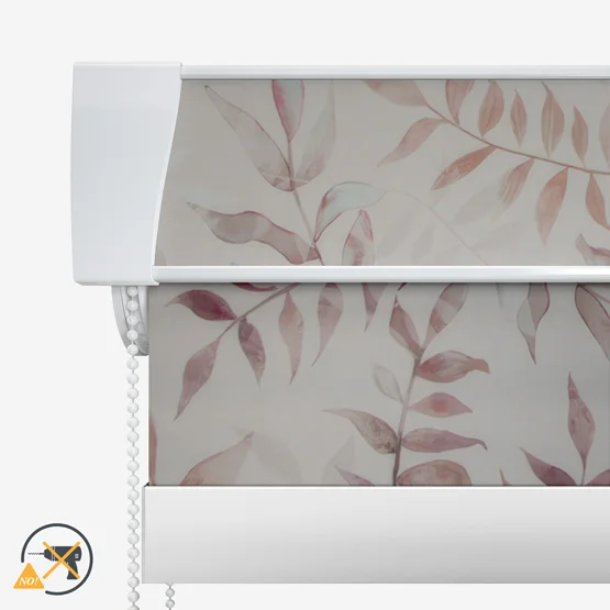 Sonova Studio Kaleidoscope Leaves Blush Pink roller