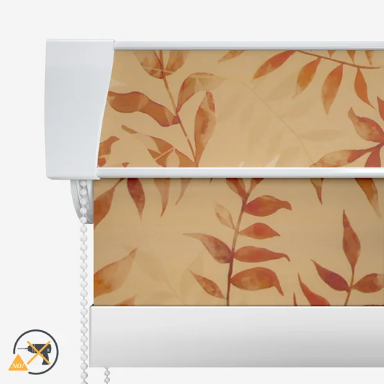 Sonova Studio Kaleidoscope Leaves Mustard roller