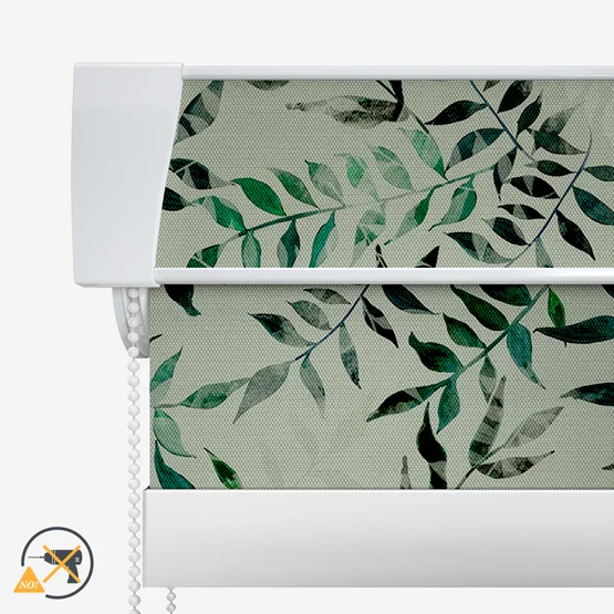 Sonova Studio Kaleidoscope Leaves Sage roller