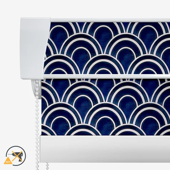 Sonova Studio Kibo Stripe Indigo Blue roller