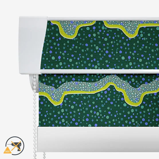 Sonova Studio Lava Lamp Teal roller