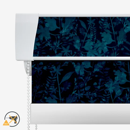 Sonova Studio Leafy Midnight Blue roller