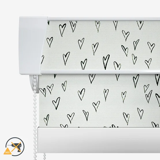 Sonova Studio Love Hearts Monochrome roller