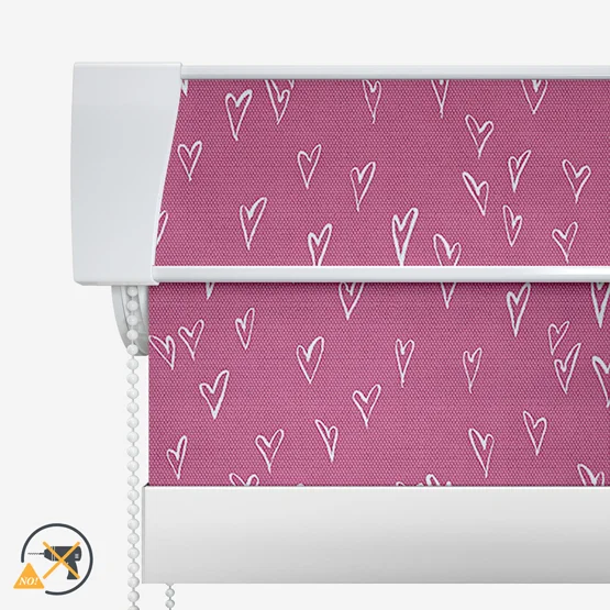 Sonova Studio Love Hearts Orchid Pink roller