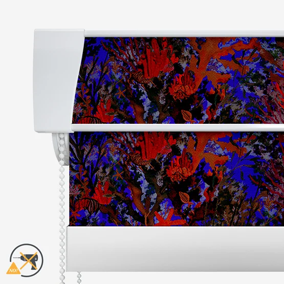 Sonova Studio Nautical Nirvana Deep Ocean Blue roller
