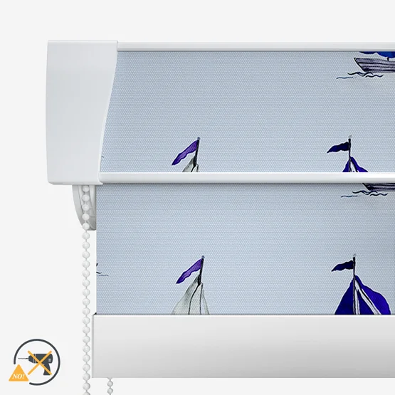 Sonova Studio Seashore Sails Deep Ocean Blue roller