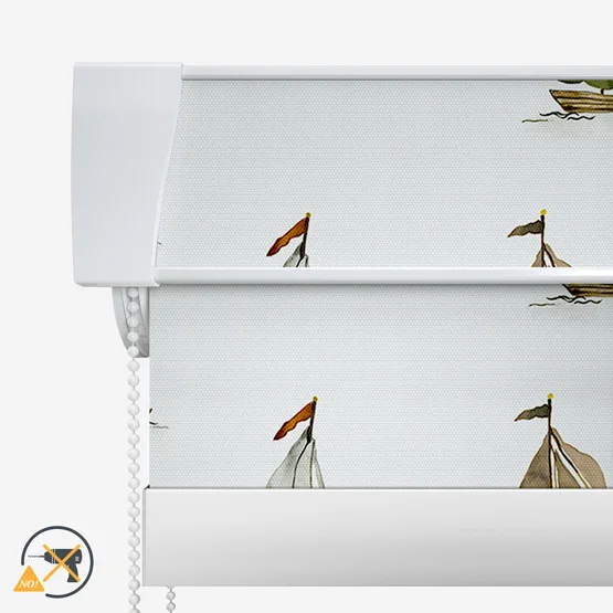 Sonova Studio Seashore Sails Seaweed Natural roller