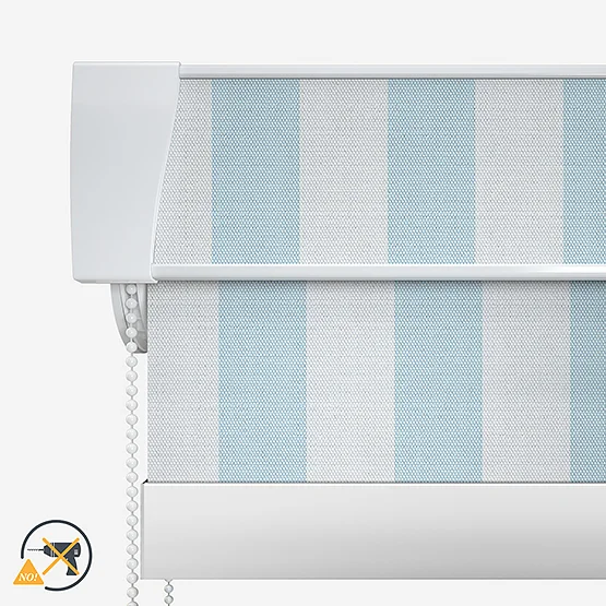 Sonova Studio Whitby Stripe Duck Egg roller