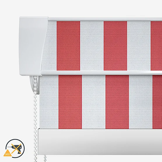 Sonova Studio Whitby Stripe Red roller