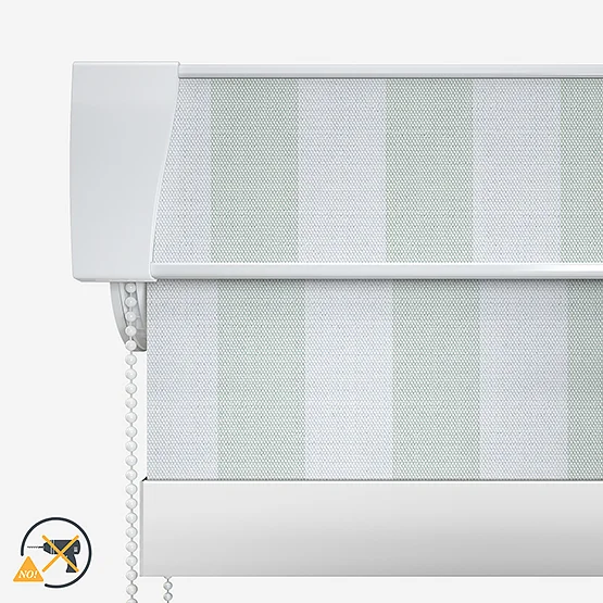 Sonova Studio Whitby Stripe Sage Green roller
