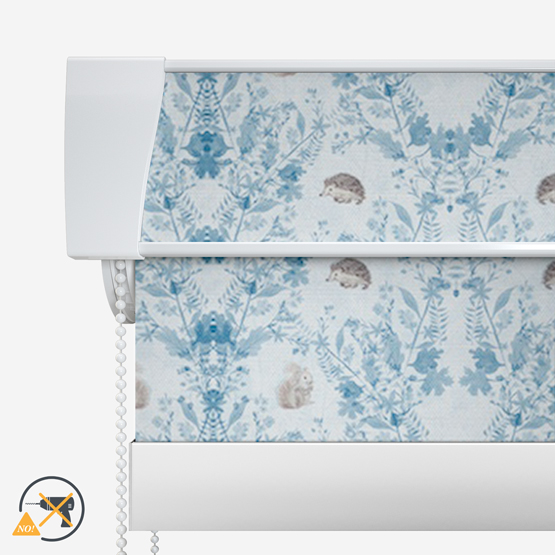 Sonova Studio Woodland Damask Cornflower Blue roller