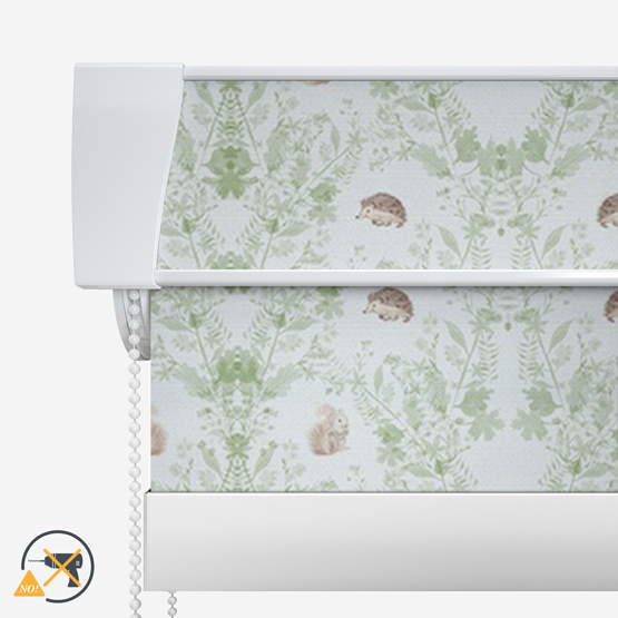 Sonova Studio Woodland Damask Fern Green roller