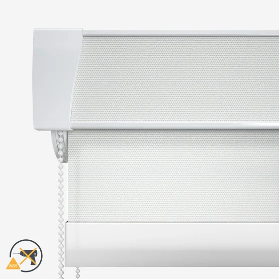 Deluxe Plain Pale Ecru roller