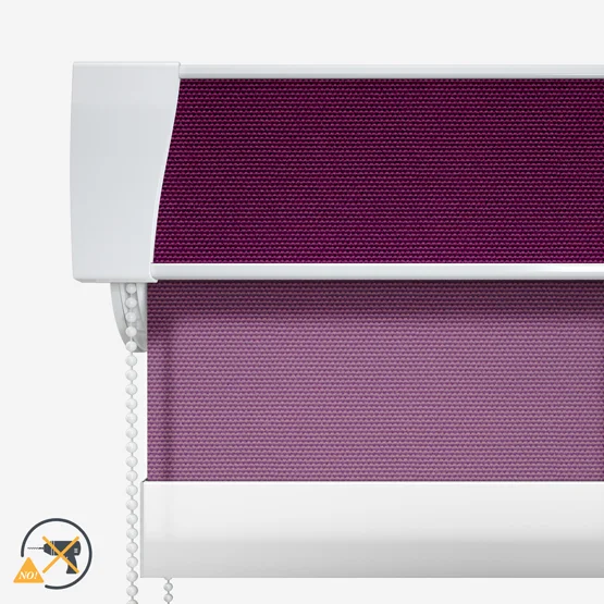 Deluxe Plain Plum roller