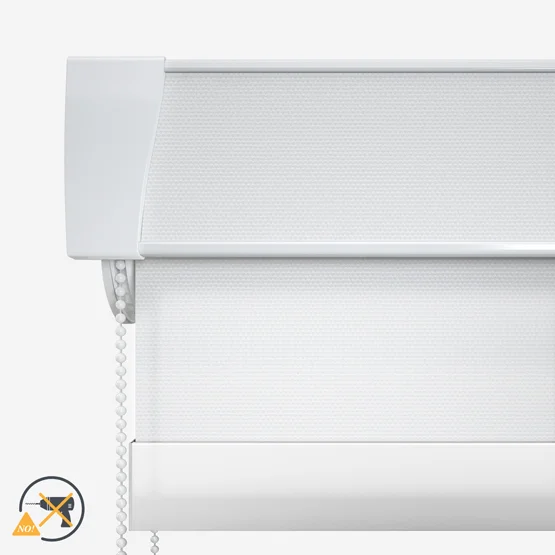 Deluxe Plain Porcelain White roller