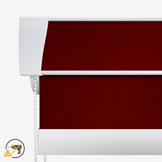 Optima Blackout Merlot Red roller