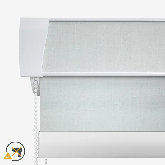 Voga Blackout White Textured roller