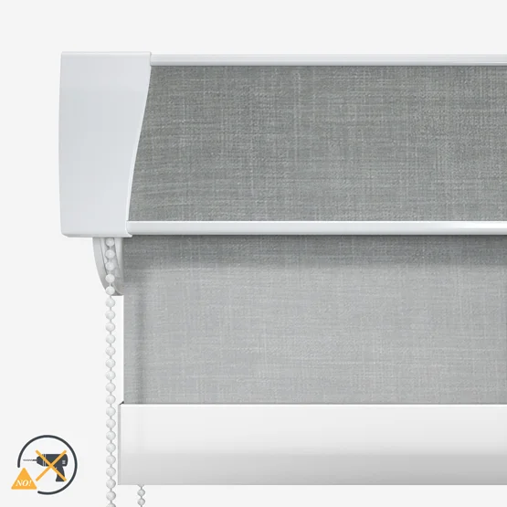 Voga Smoke Grey Textured roller
