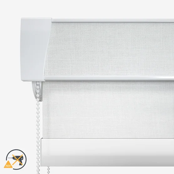 Voga White Textured roller