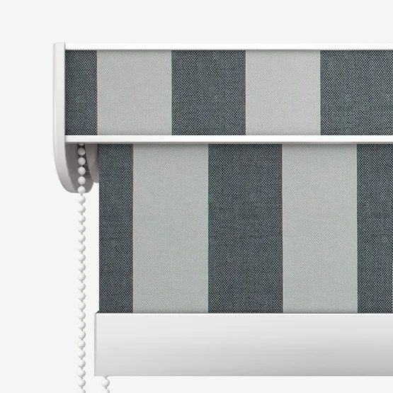 Brighton Stripe Charcoal roller