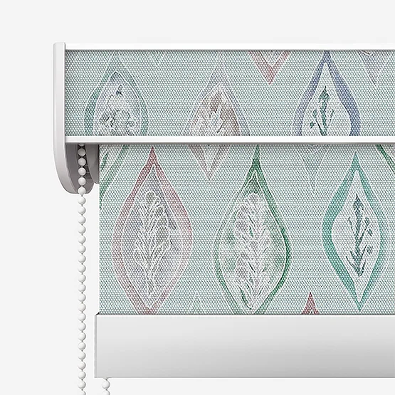 Sonova Studio Boho Leaves Duck Egg roller