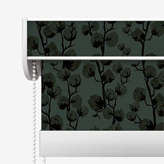 Sonova Studio Cotton Vine Forest Green roller