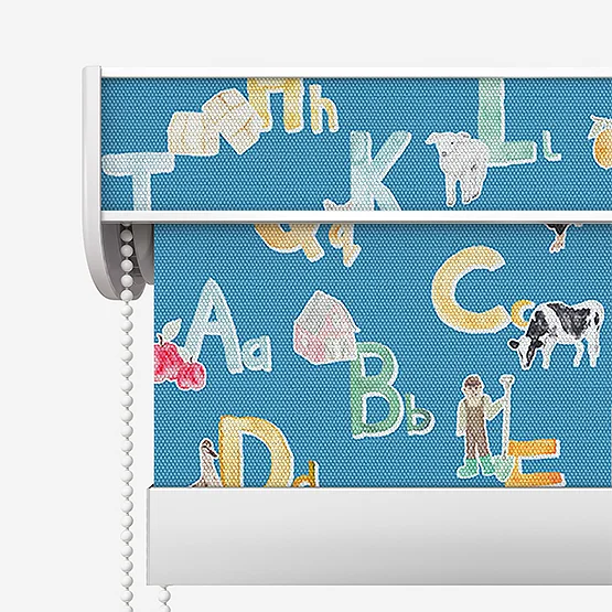 Sonova Studio Farm Alphabet Cloud Blue roller