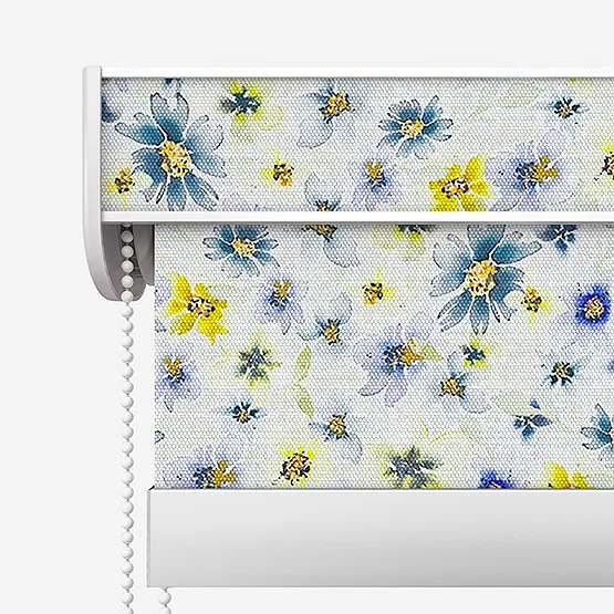 Sonova Studio Garden Violets Buttercup Yellow roller