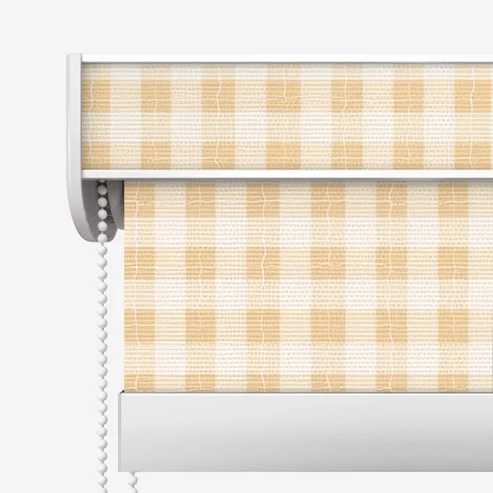 Sonova Studio Gingham Apricot roller
