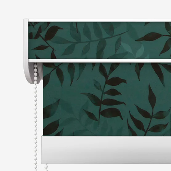 Sonova Studio Kaleidoscope Leaves Teal roller