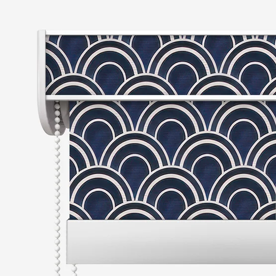 Sonova Studio Kibo Stripe Indigo Blue roller